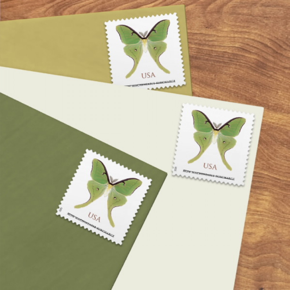 2025 Luna Moth Stamps, Sheet of 20